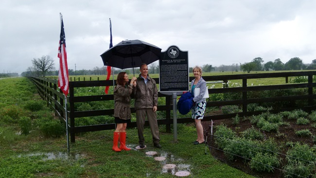 Historical marker unveiled for Austin Land Grant