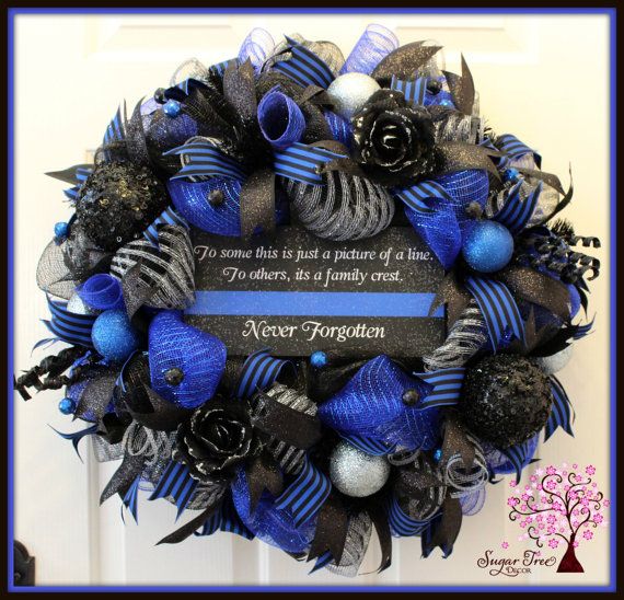 Police Wreath