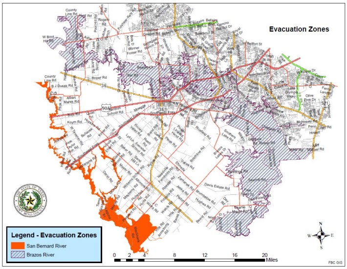 Evacuation Zones