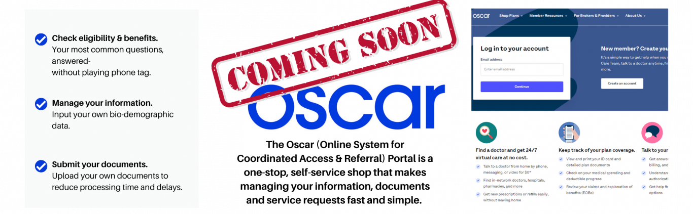 OSCAR Coming Soon!