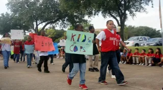 Kids & Cops parade